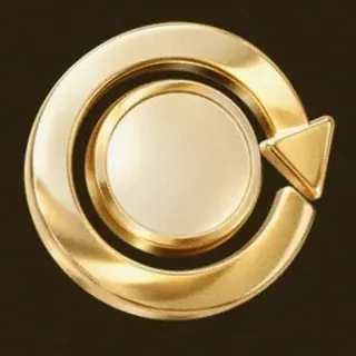 Gold circular arrow — Winshark