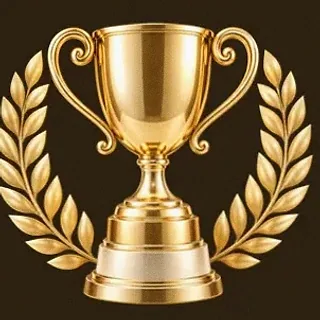 Gold trophy cup — Winshark